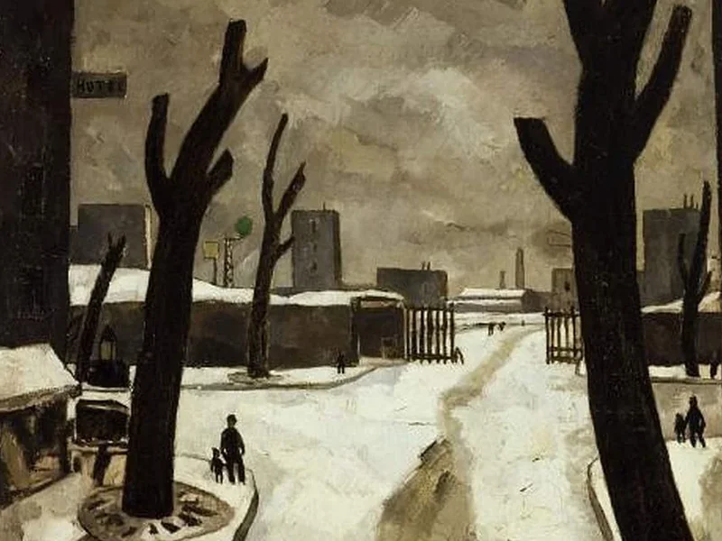 1895-Robert Louis Antral - La neve